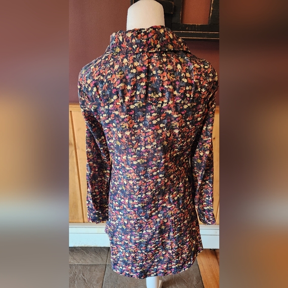 Tulle by Anthropologie Button Up Shirt Dress with Pockets Size XS - Picture 4 of 14